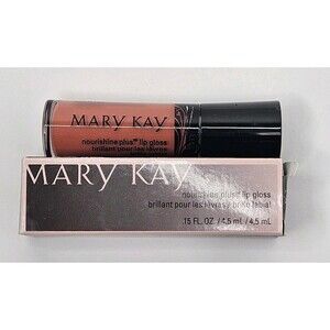 Mary Kay Nourishine Plus Lip Gloss SUN BLOSSOMS #047931 .15oz New NIB